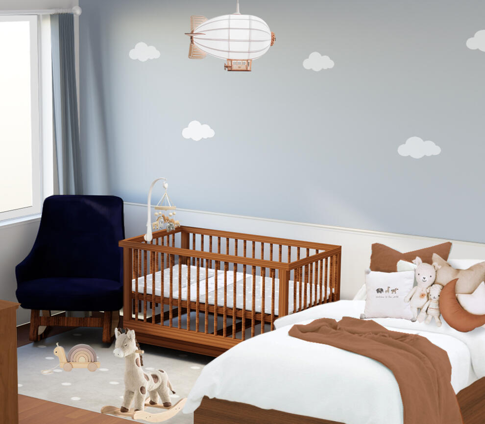 Habitaciones infantiles y nursery No existe momento mas especial que la llegada de un bebé a casa. Contar con una habitación que tenga los colores correctos, espacios funcionales y materiales no tóxicos es el principal objetivo, de ese modo, tú y esa pequeña personita tendrán el espacio q